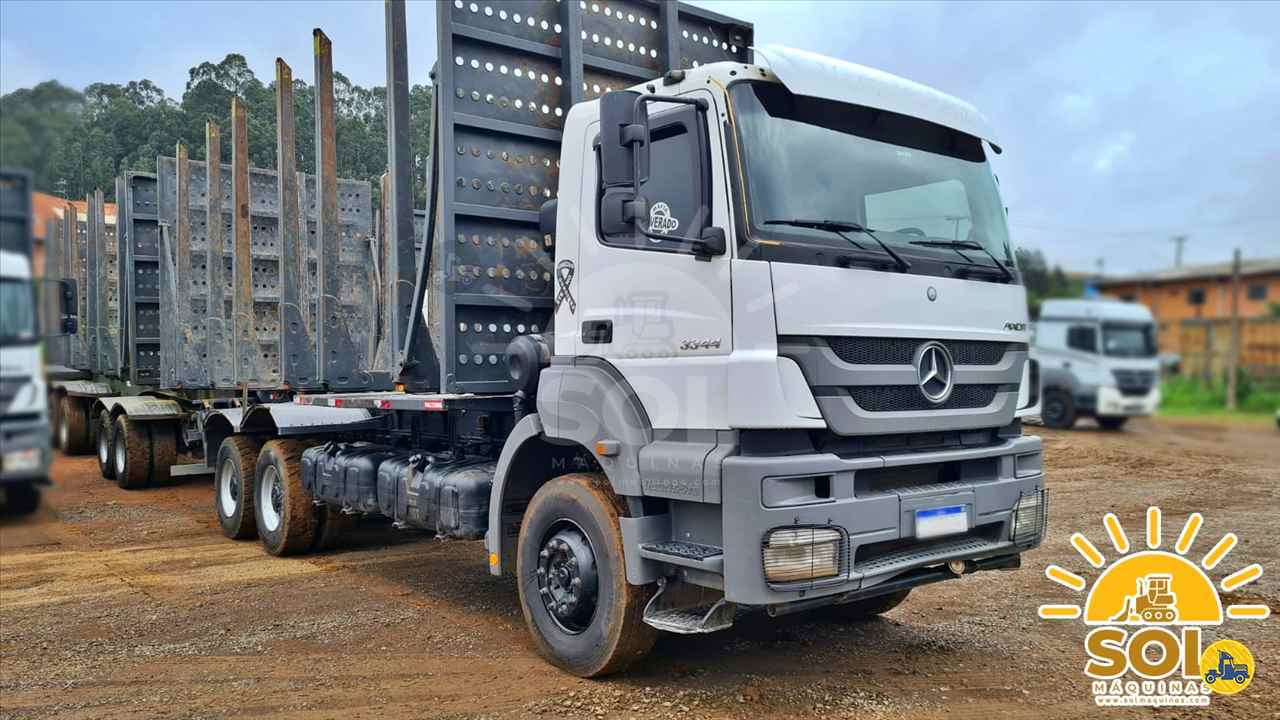 CAMINHAO MERCEDES-BENZ MB 3344 Tora Florestal Traçado 6x4 Sol Máquinas FRAIBURGO SANTA CATARINA SC